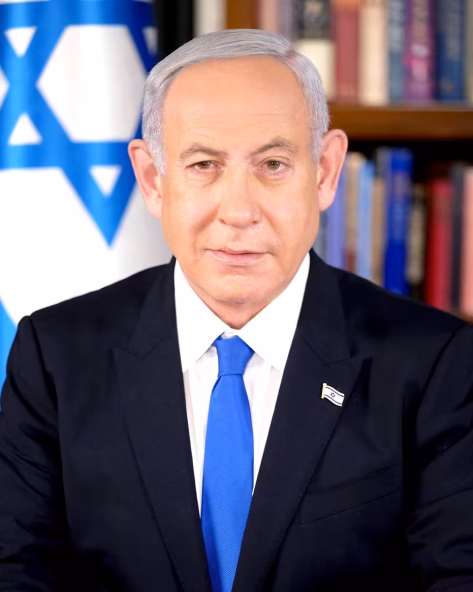 Oficiální portrét izraelského premiéra Benjamina Netanyahua